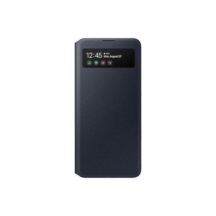 Samsung A51 S-View Flip Tok Fekete - EF-EA515PBEGEU