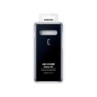 Samsung Galaxy S10+ / S10 Plus LED Cover Tok - Fekete EF-KG975CBEGWW