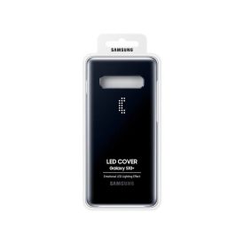   Samsung Galaxy S10+ / S10 Plus LED Cover Tok - Fekete EF-KG975CBEGWW