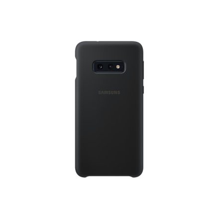 Samsung Galaxy S10e Szilikon tok Fekete EF-PG970TBEGWW