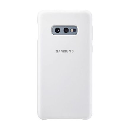 Samsung Galaxy S10e Szilikon tok fehér EF-PG970TWEGWW