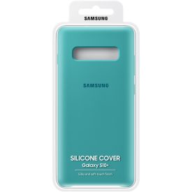   Samsung Galaxy S10+ / S10 Plus Szilikon tok Zöld EF-PG975TGEGWW