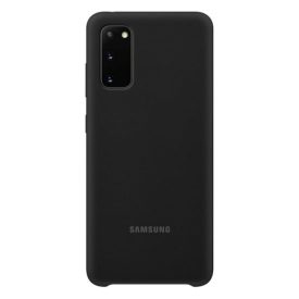 Samsung Galaxy S20 Szilikon Tok Fekete EF-PG980TBEGEU