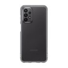 Samsung Galaxy A23 5G Soft Clear szilikon tok, fekete, EF-QA235TBEGWW