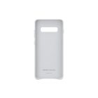 Samsung Galaxy S10+ / S10 Plus Leather Cover Fehér Bőrtok EF-VG975LWEGWW