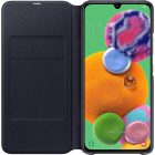 Samsung A90 5G Wallet Cover Fekete - EF-WA908PBEGWW