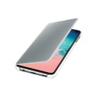 Samsung Galaxy S10+ / S10 Plus Clear View Cover  Fehér - EF-ZG975CWEGWW