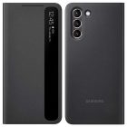 Samsung Galaxy S21+ (5G) Smart Clear View Cover Tok Fekete EF-ZG996CBEGEW