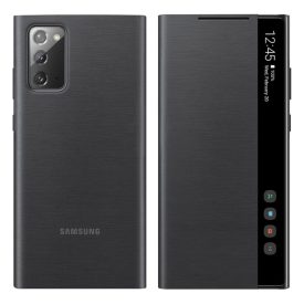   Samsung Galaxy Note 20 Clear View Cover tok fekete EF-ZN980CBEGEU