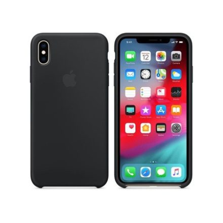 Apple iPhone XS Max szilikontok. fekete, MRWE2ZM/A