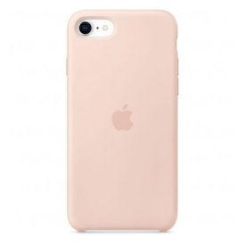   Apple iPhone SE 2022/2020 szilikon tok, rózsaszín homok, MXYK2ZM/A