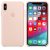 Apple iPhone XS szilikontok, rózsakvarc, MTF82ZM/A