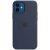 Apple iPhone 12 Pro gyári szilikon tok, mély tengerészkék, MHL43ZM/A