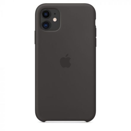 Apple iPhone 11 szilikon tok, fekete, MWVU2ZM/A