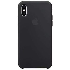 Apple iPhone XS szilikontok, fekete, MRW72ZM/A