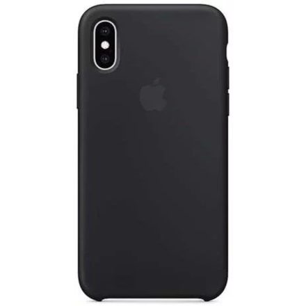 Apple iPhone XS szilikontok, fekete, MRW72ZM/A