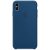 Apple iPhone XS szilikontok, kék, MTF92ZM/A
