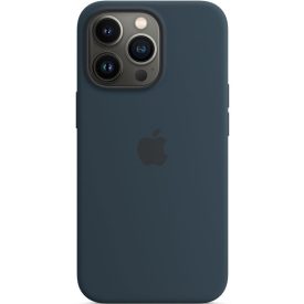   Apple iPhone 13 Pro MagSafe  szilikontok, Abyss kék, MM2J3ZM/A