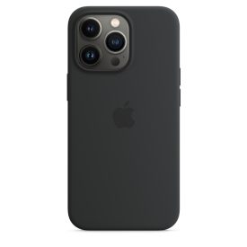   Apple iPhone 13 Pro MagSafe  szilikontok, Midnight fekete, MM2K3ZM/A